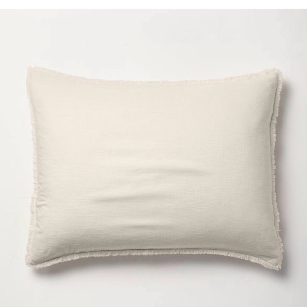 (2pcs) king Casaluna• heavyweight linen blend sham